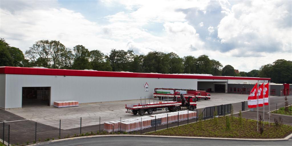 Erster kombinierter Dach- und Holzstandort