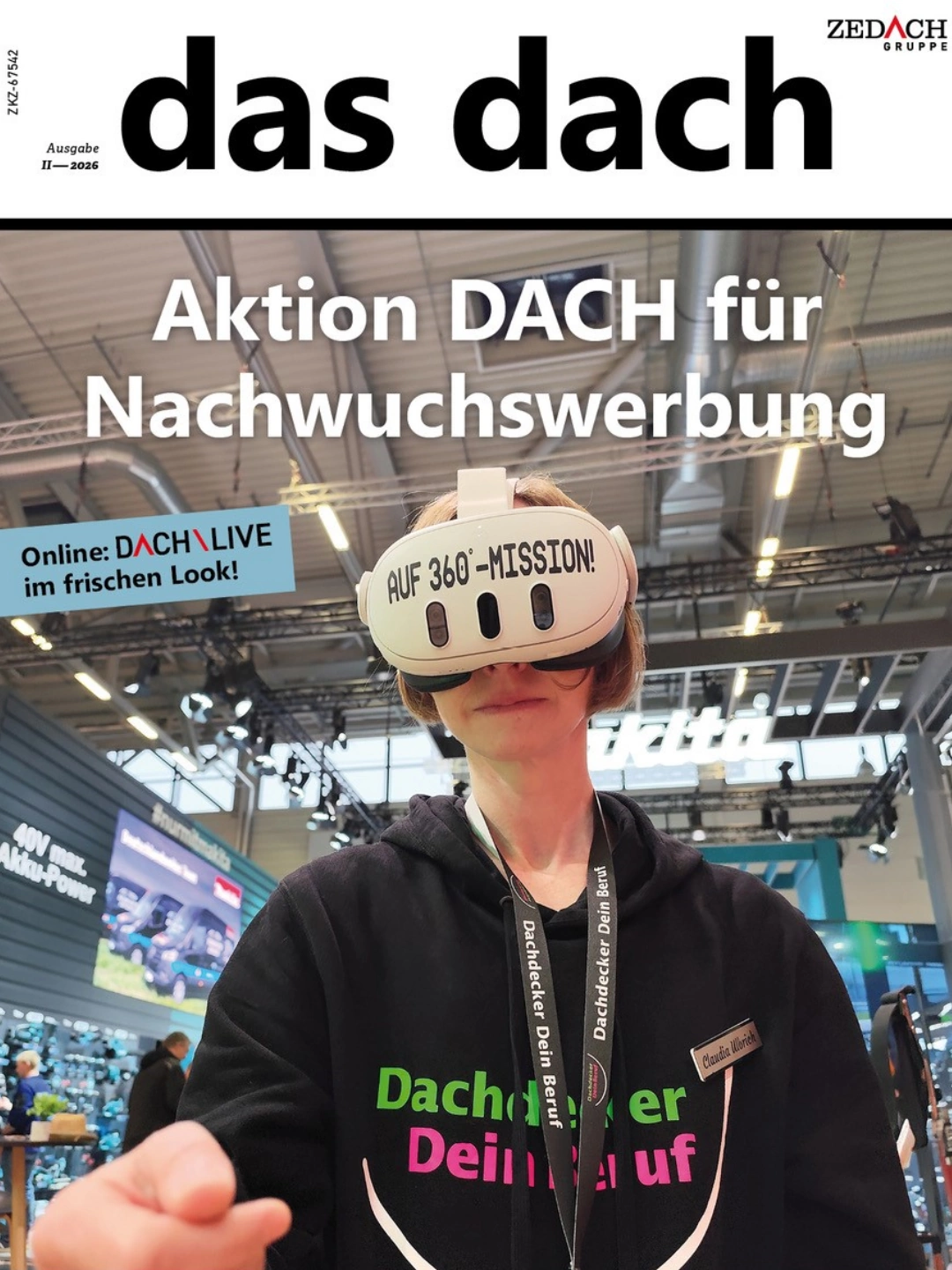 Die aktuelle Ausgabe von „Das Dach“ ist jetzt verfügbar